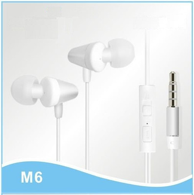 SAFESEED M6 Headphone(Silver, In the Ear)
