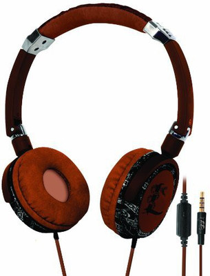 I-Tec T5512 Lethal Audio Digital Stereo Dj Headphone, Small Headphone(Brown)