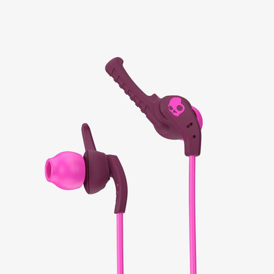 Skullcandy S2WIHX-449 Wired Headset with Mic(Pink, In the Ear)