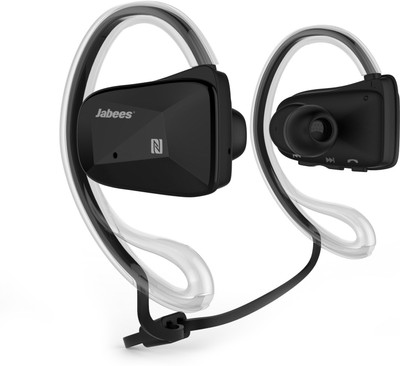 Jabees Bsport Bluetooth Headset with Mic(Black, In the Ear)