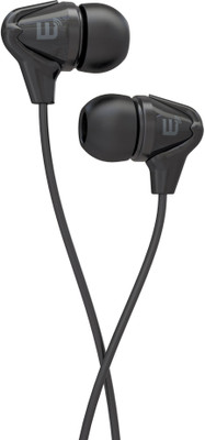 Brainwavz Alpha In Ear Headphones Wired Headset with Mic(Black, In the Ear)