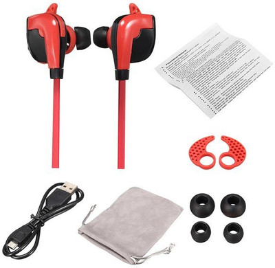 Life Like STN-840 WIRELESS BLUETOOTH 4.1 EARPHONES WITH MIC Bluetooth Headset with Mic(Red, In the Ear)
Life Like STN-840 WIRELESS BLUETOOTH 4.1 EARPHONES WITH MIC Bluetooth Headset with Mic(Red, In the Ear)