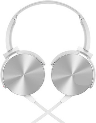 A Connect Z MDR-XB450-Headst Good Sound-800 Wired Headset with Mic(White, Over the Ear)
A Connect Z MDR-XB450-Headst Good Sound-800 Wired Headset with Mic(White, Over the Ear)