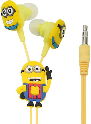 A Connect Z Minions Cartoon Design AcZ Best Quality sound Base AR-74 Wired Headset with Mic(Yellow, In the Ear)
A Connect Z Minions Cartoon Design AcZ Best Quality sound Base AR-74 Wired Headset with Mic(Yellow, In the Ear)