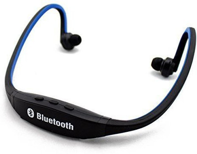Futaba V3.0 High Quality Bluetooth Headset with Mic(Blue, In the Ear)