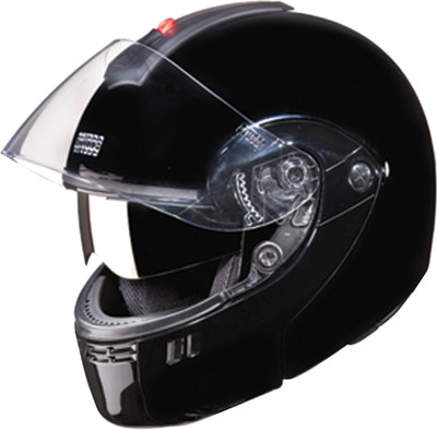 Studds Ninja 3G Double Visor Motorsports Helmet(Black)