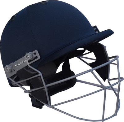 Triumph Shield ABS Plastic With Padding Cricket Helmet(White