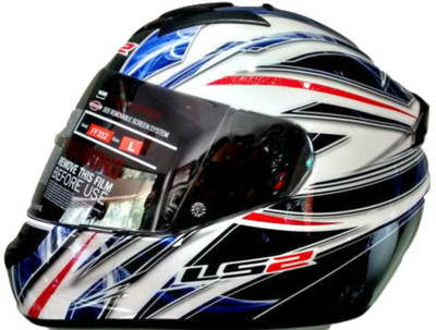 LS2 Blast Motorbike Helmet(Black, Blue)
