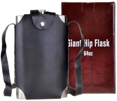 Star Magic Matte Stainless Steel Hip Flask(1800 ml)