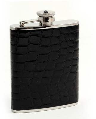 Pia International Glossy Stainless Steel Hip Flask(266 ml)