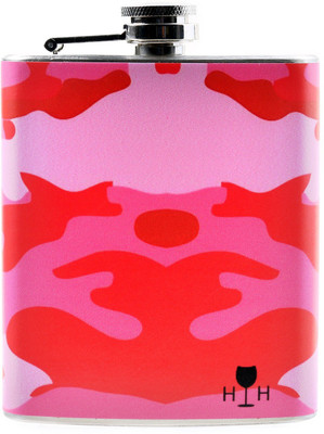 Happy Hours 7 Oz / 207 ML Stainless Steel Hip Flask(207 ml)