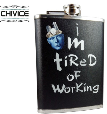 CHIVICE Matte Stainless Steel Hip Flask(233 ml)