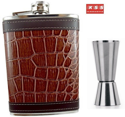 Kss Gadgets Plain Hip Flask(233 ml)