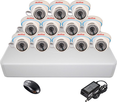 Active Combo, AHD 1MP Dome Camera 12Pcs + F1 Mini DVR 16 Channel Home Security Camera
Active Combo, AHD 1MP Dome Camera 12Pcs + F1 Mini DVR 16 Channel Home Security Camera