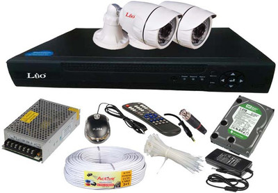 Lio LIO4HD2BF1 4 Channel Home Security Camera(500 GB)