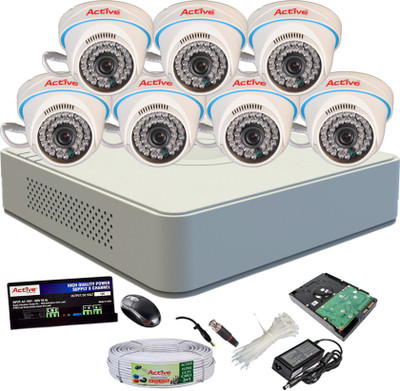 Active Full Combo, AHD 1MP Dome Camera 7Pcs + Active Cable + 1TB HDD + F1 Mini DVR 8 Channel Home Security Camera(1 TB)
Active Full Combo, AHD 1MP Dome Camera 7Pcs + Active Cable + 1TB HDD + F1 Mini DVR 8 Channel Home Security Camera(1 TB)