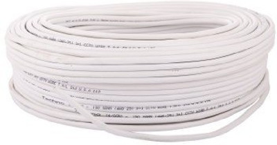 CP Plus 100% pure copper cctv cable 100% Pure Copper Coaxial Cable Wire Connector(White, Pack of 1)
CP Plus 100% pure copper cctv cable 100% Pure Copper Coaxial Cable Wire Connector(White, Pack of 1)
