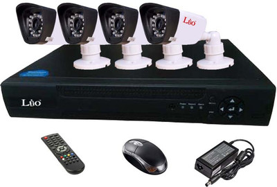 Lio 0404KHDMIDS80M3604 4 Channel Home Security Camera