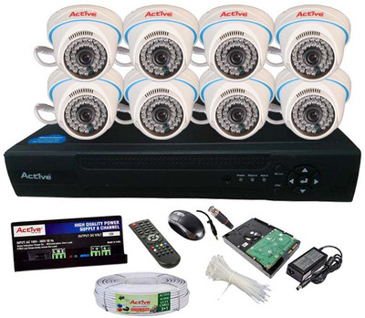 Active Feel Free Life AHD0806HAHD1D36F8 8 Channel Home Security Camera(1 TB)
Active Feel Free Life AHD0806HAHD1D36F8 8 Channel Home Security Camera(1 TB)