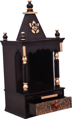 Vishwakarma Furniture Solid Wood Home Temple(Height: 70 cm)