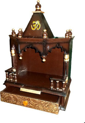 Vishwakarma Furniture Wooden Home Temple(Height: 74 cm)