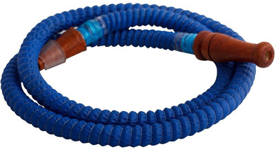 Alalif Plastic Blue Hookah Hose(Pack of 2 Mouth Tip Included)