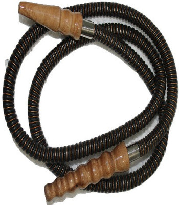 Alalif Leatherette Black Hookah Hose(Pack of 1)