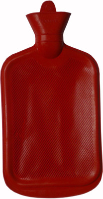 SafeAnBTouch Rubberized Non-electric 2 L Hot Water Bag(Red)