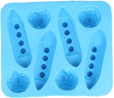 Riddhi Siddhi Blue Silicone Ice Cube Tray(Pack of 1)