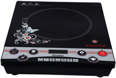 Singer Cucina Induction Cooktop(Black, Push Button)