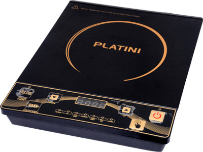 Bajaj Platini PX 134 Induction Cooktop(Black, Push Button)