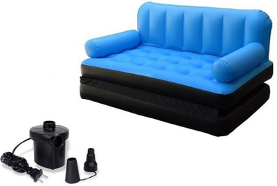 IBS Airsofa cum Bed 5 In 1 PVC Air Multipurpose Sky Blue PP Doublebed Booster Kids Sleeping Mattress Travel Lounge Seat Couch Carbed Electric Pump PP 3 Seater Inflatable Sofa(Color - Blue)
IBS Airsofa cum Bed 5 In 1 PVC Air Multipurpose Sky Blue PP Doublebed Booster Kids Sleeping Mattress Travel Lounge Seat Couch Carbed Electric Pump PP 3 Seater Inflatable Sofa(Color - Blue)