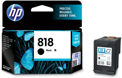 HP 818 Single Color Ink Cartridge(Black)