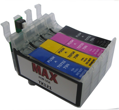 Max 73N Refillable Empty Cartridge For 4 Multi Color Ink(Black, Magenta, Cyan, Yellow)
Max 73N Refillable Empty Cartridge For 4 Multi Color Ink(Black, Magenta, Cyan, Yellow)