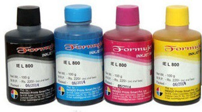 Formujet Refill Ink For Use In Epson L800 / L810 / L850 / L1800 Printers - Cyan, Magenta, Yellow & Black - 100 ML Each Bottle Multi Color Ink(Cyan, Yellow, Magenta, Black)
Formujet Refill Ink For Use In Epson L800 / L810 / L850 / L1800 Printers - Cyan, Magenta, Yellow & Black - 100 ML Each Bottle Multi Color Ink(Cyan, Yellow, Magenta, Black)