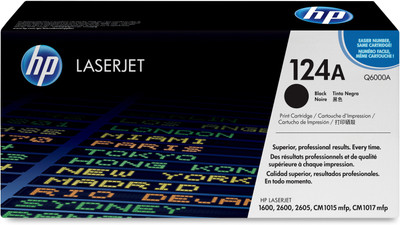 HP HP 124A Black Original LaserJet Toner Cartridge(Q6000A) Single Color Ink Toner(Black)
HP HP 124A Black Original LaserJet Toner Cartridge(Q6000A) Single Color Ink Toner(Black)