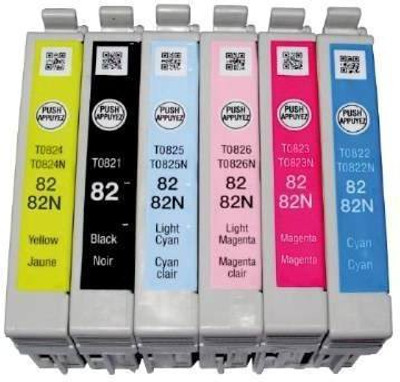 Epson 82N Original Cartridge Set 6 Colour Multi Color Ink(Black, Magenta, Cyan, Yellow)
Epson 82N Original Cartridge Set 6 Colour Multi Color Ink(Black, Magenta, Cyan, Yellow)