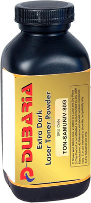 Dubaria Extra Dark Toner Powder Universal For Samsung Toner Cartridge - 80 Grams Bottle Single Color Ink Toner(Black)
Dubaria Extra Dark Toner Powder Universal For Samsung Toner Cartridge - 80 Grams Bottle Single Color Ink Toner(Black)