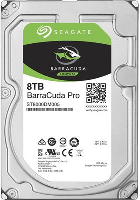 Seagate BarraCuda Pro 8 TB Desktop, All in One PC's, Servers Internal Hard Disk Drive (ST8000DM005)
Seagate BarraCuda Pro 8 TB Desktop, All in One PC's, Servers Internal Hard Disk Drive (ST8000DM005)