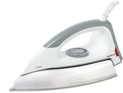 Havells Evolin Dry Iron(White & Grey)
