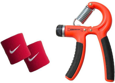 Woody Hand Gripper-Best Hand Exerciser Grip Strengthener Adjustable With Wrist Band Hand Grip/Fitness Grip(Red, Orange)
Woody Hand Gripper-Best Hand Exerciser Grip Strengthener Adjustable With Wrist Band Hand Grip/Fitness Grip(Red, Orange)