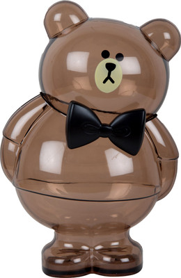 JREVENTS STANDING TEDDY BEAR PIGGY Coin Bank(Multicolor)