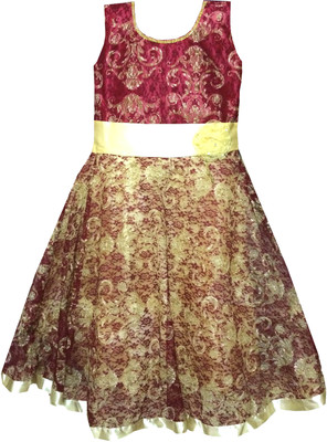 All About Pnks Girls Maxi/Full Length Party Dress(Multicolor, Sleeveless, Maroon
All About Pnks Girls Maxi/Full Length Party Dress(Multicolor, Sleeveless, Maroon