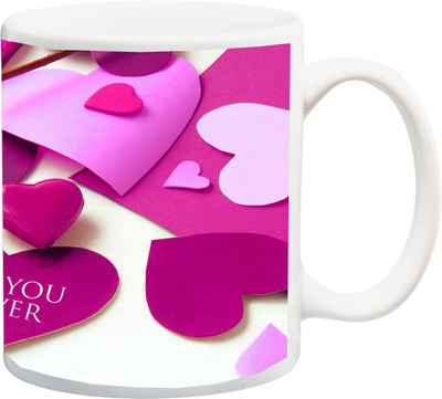 ME&YOU Gift for Husband/Wife/Boyfriend/Girlfriend/Couple On Valentine's Day i love you Froever Rose 3D Printed Ceramic Mug(325 ml), Multicolor
ME&YOU Gift for Husband/Wife/Boyfriend/Girlfriend/Couple On Valentine's Day i love you Froever Rose 3D Printed Ceramic Mug(325 ml), Multicolor