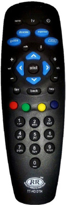 Sprik TATA Sky-01 Remote Controller(Black)
