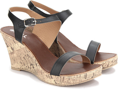 Nell Women BLACK Wedges