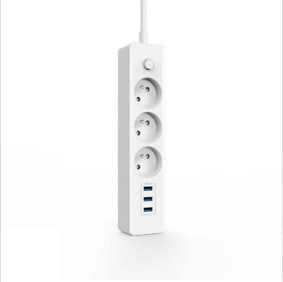 VibeX ™ 3 Port Power Strip USB Charger Adapter Home Travel Wall Charger For iPhone iPad Android Tablet Charger(White)
VibeX ™ 3 Port Power Strip USB Charger Adapter Home Travel Wall Charger For iPhone iPad Android Tablet Charger(White)