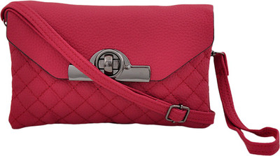 LaFille Casual Maroon Clutch