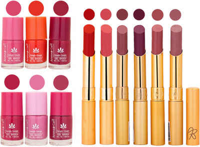 Aroma Care Quick Dry Nail Polish and Rythm Lipstick Combo 1803201942(Set of 12)
Aroma Care Quick Dry Nail Polish and Rythm Lipstick Combo 1803201942(Set of 12)