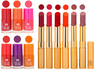 Aroma Care Nail Polish Set and Rythm Lipstick Sets ( Modern Shades) 1803201739(Set of 12)
Aroma Care Nail Polish Set and Rythm Lipstick Sets ( Modern Shades) 1803201739(Set of 12)